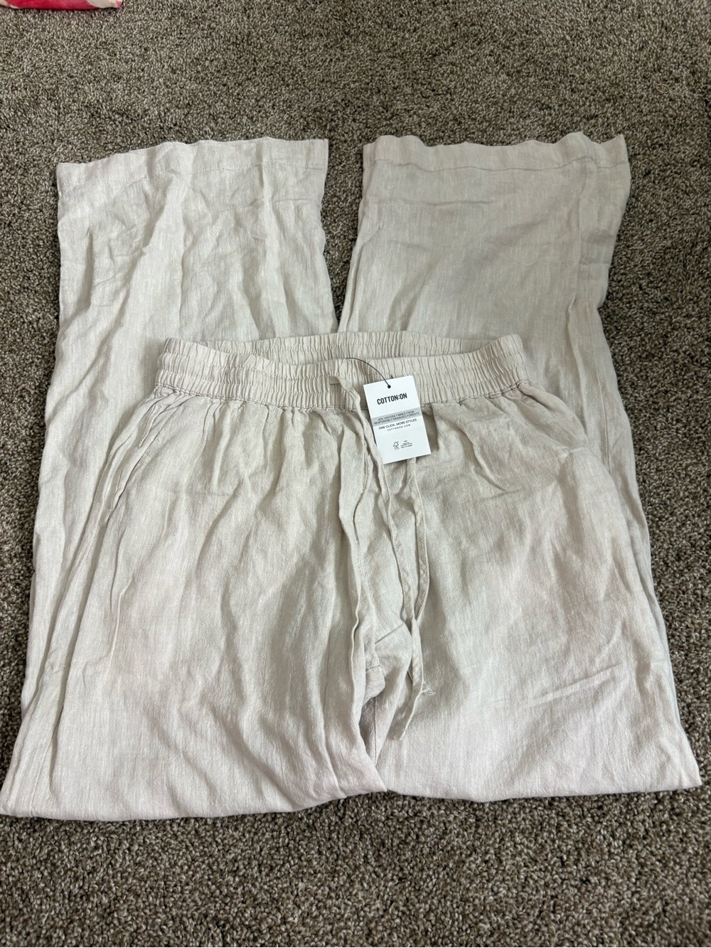 Cotton On Light Beige Lounge Pants